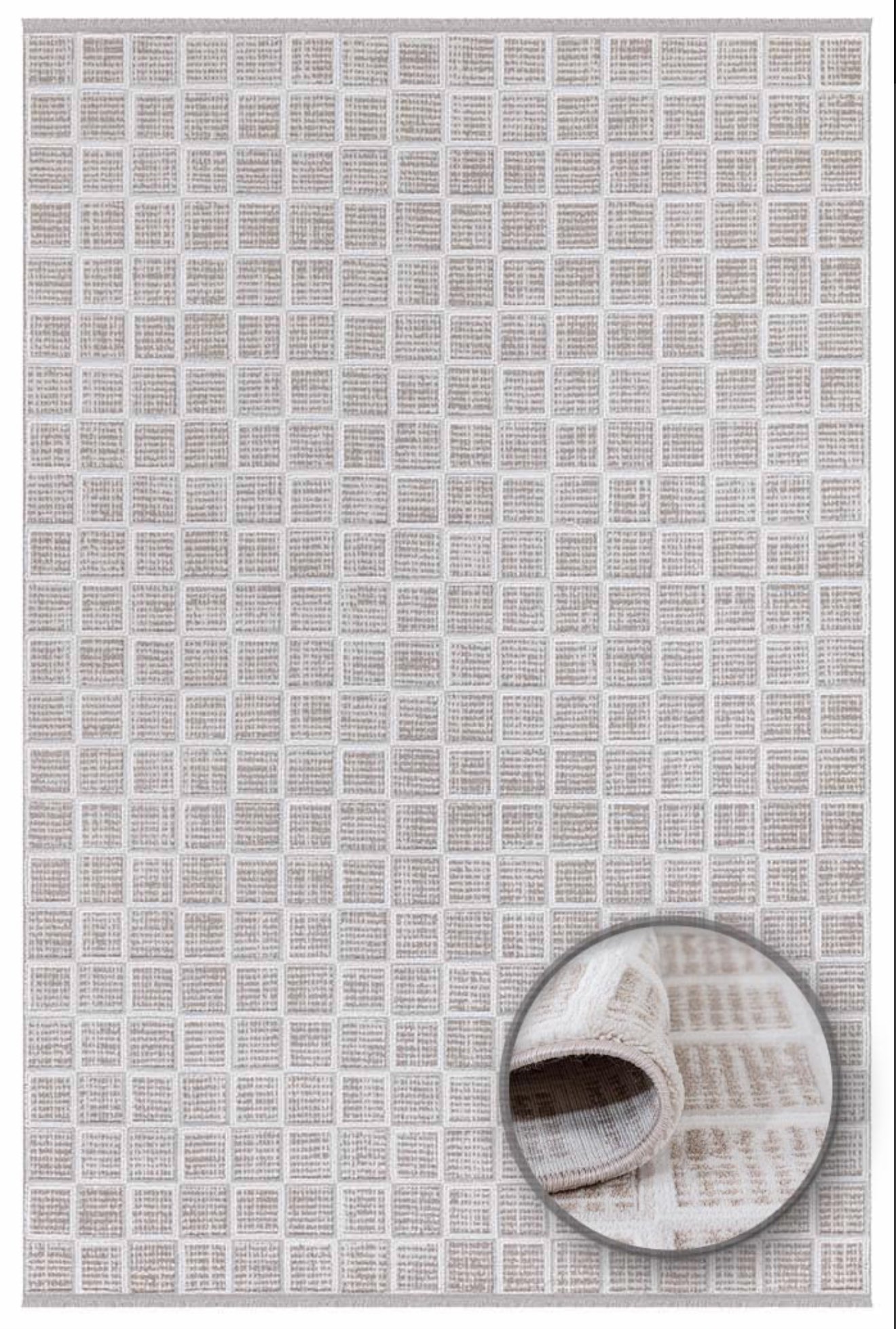 İpek mekik halı Dalida 3201A