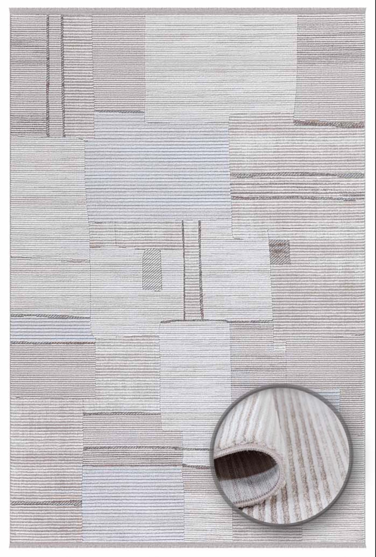 İpek mekik halı Dalida 3202A