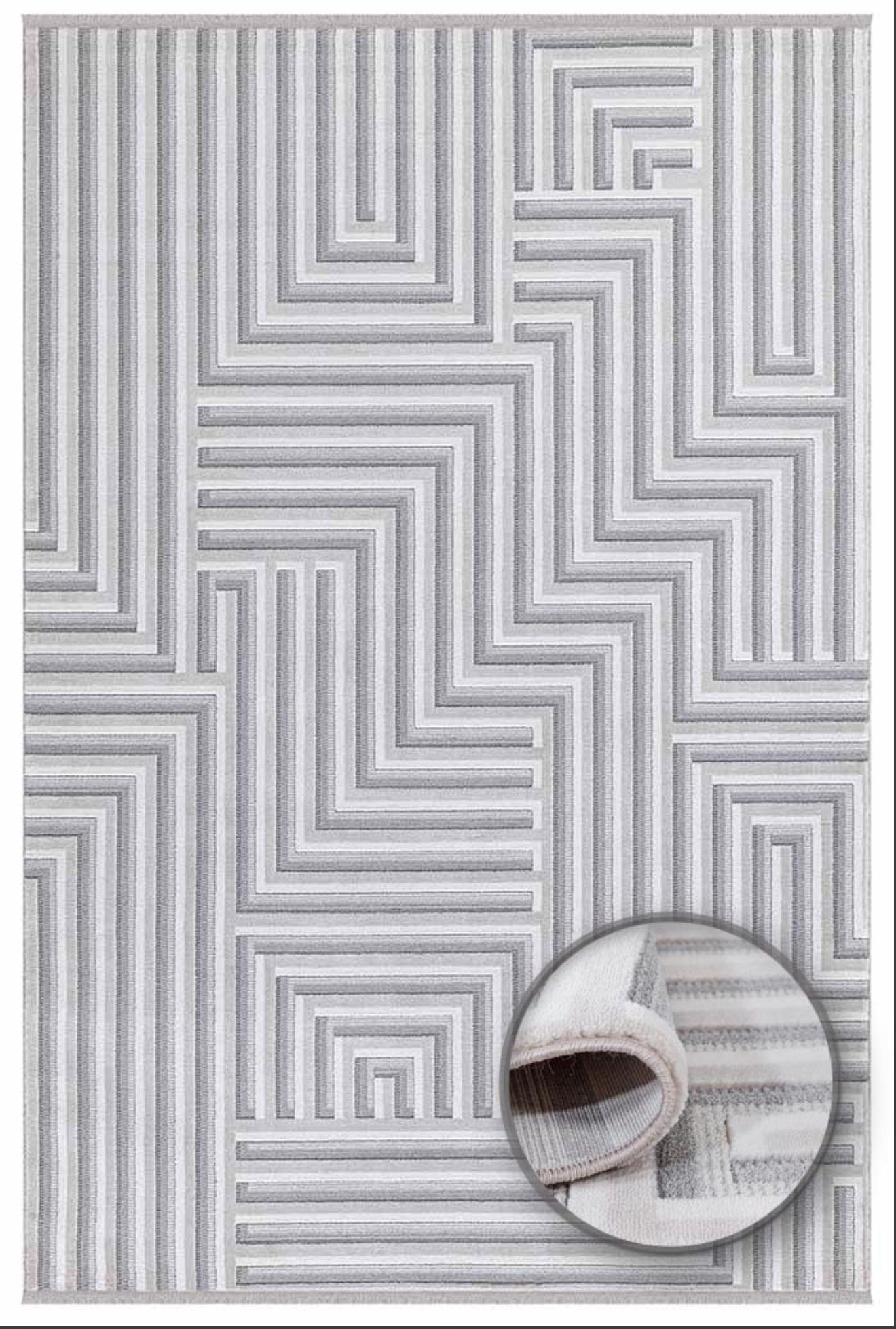 İpek mekik halı Dalida 3210A