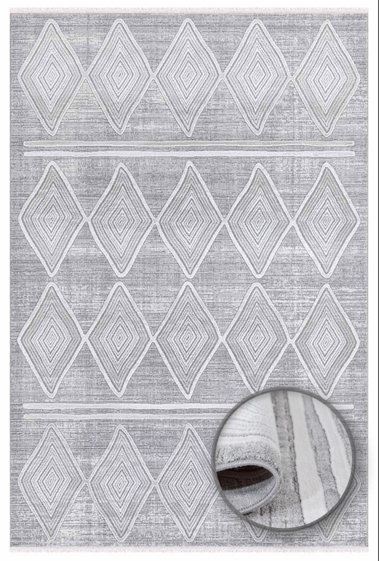 İpek mekik halı Dalida 3212A