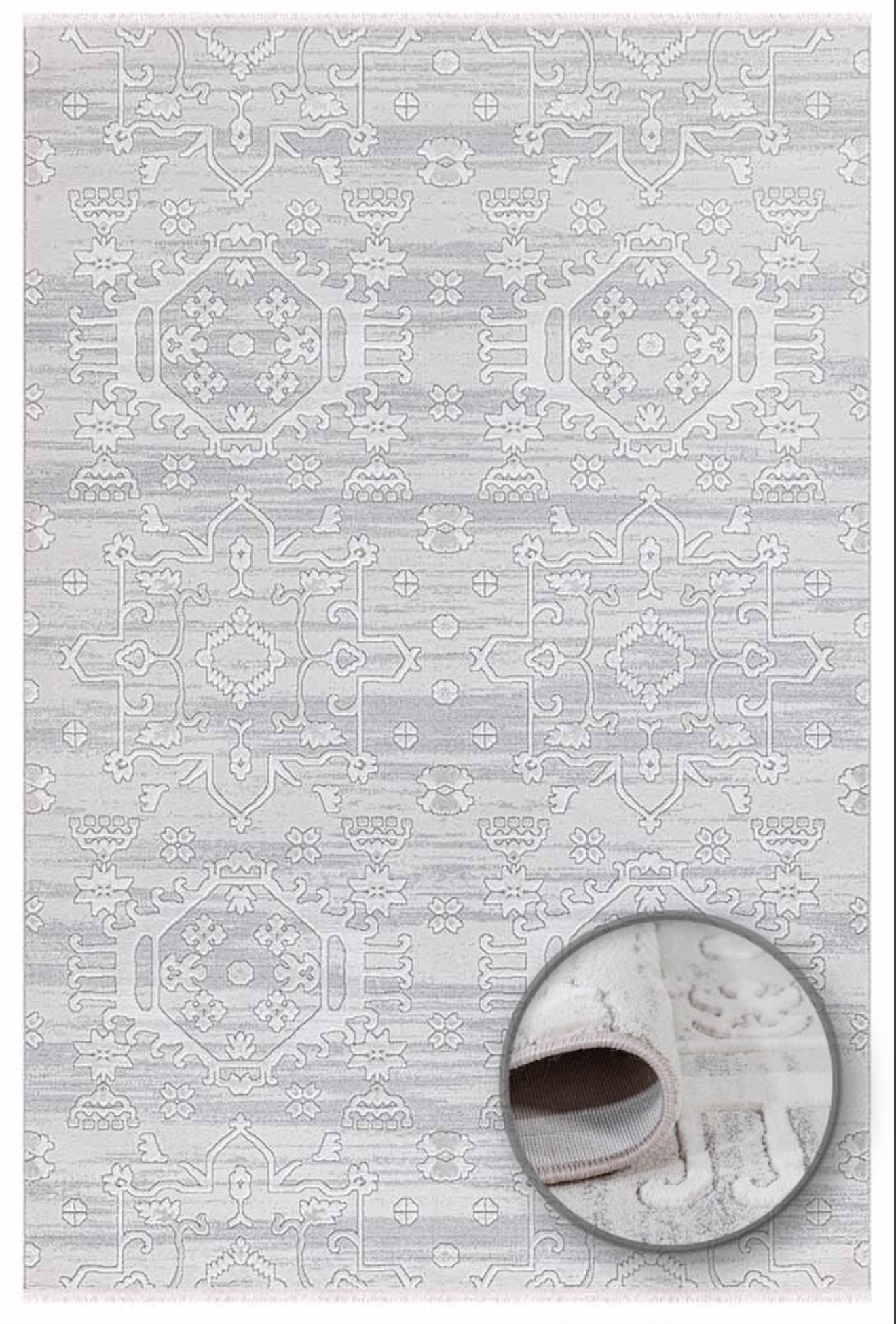 İpek mekik halı Dalida 3215A