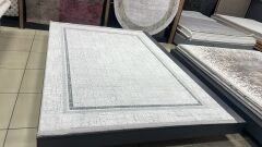 Angora halı Queen B016B grey/Antrasit