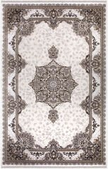 İpek mekik halı Sedefkar 16518