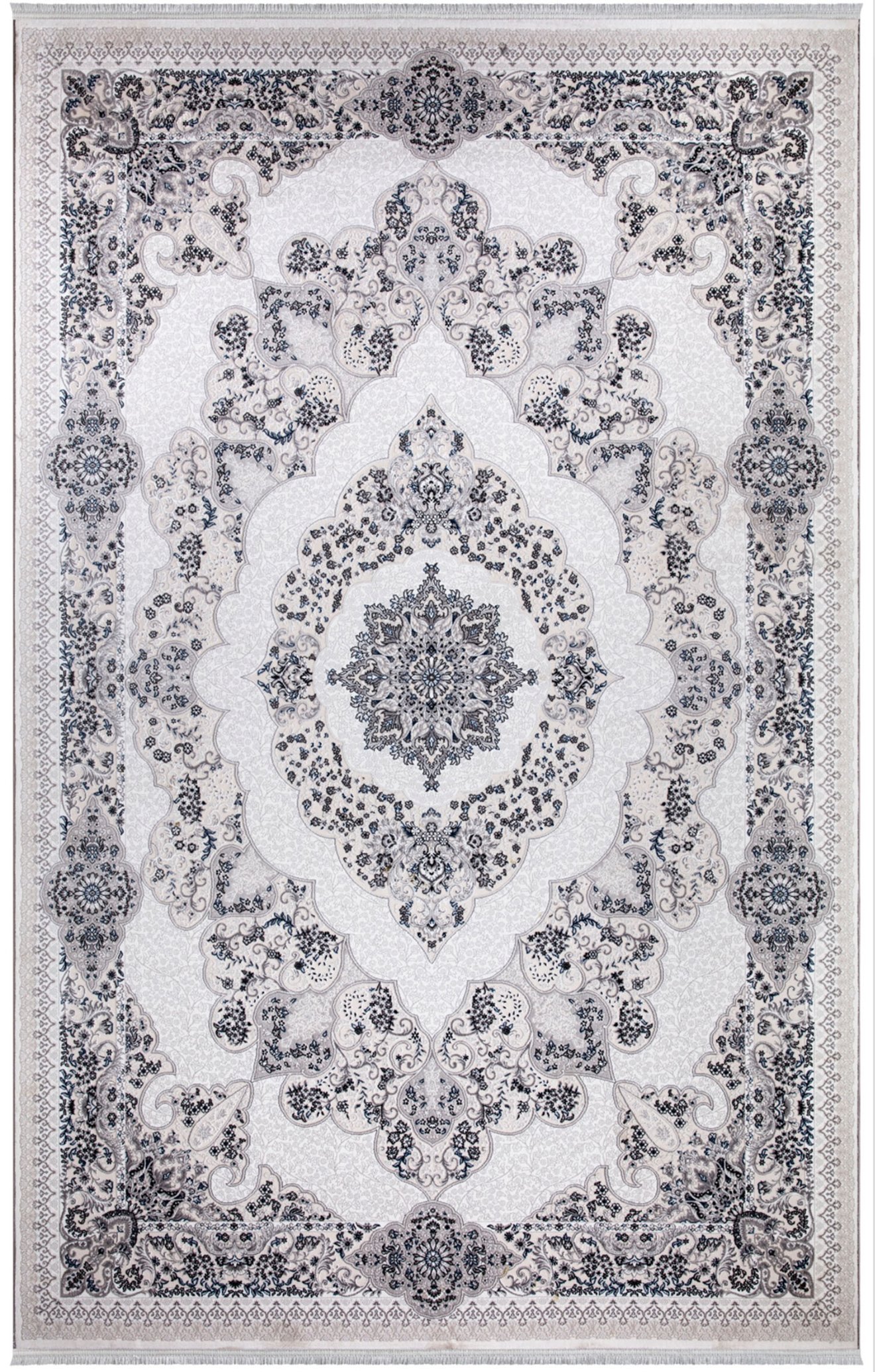 İpek mekik halı Sedefkar 16574