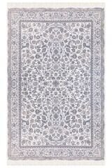 İpek mekik halı Minyatür MB008 white/white