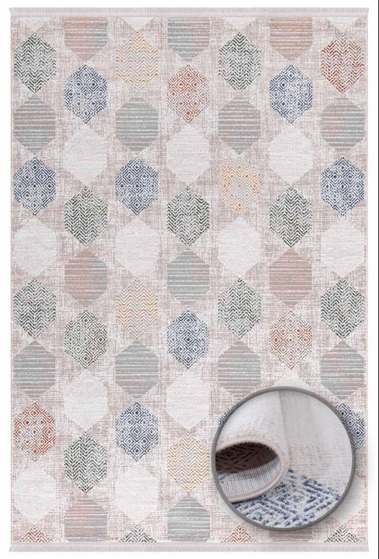 İpek mekik halı Alaçatı 2609A