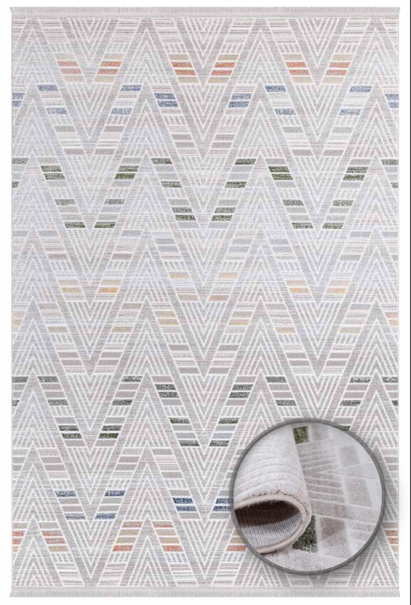 İpek mekik halı Alaçatı 2611A