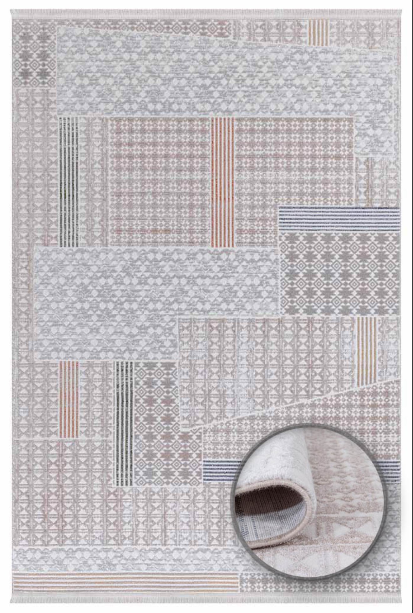 İpek mekik halı Alaçatı 2616A