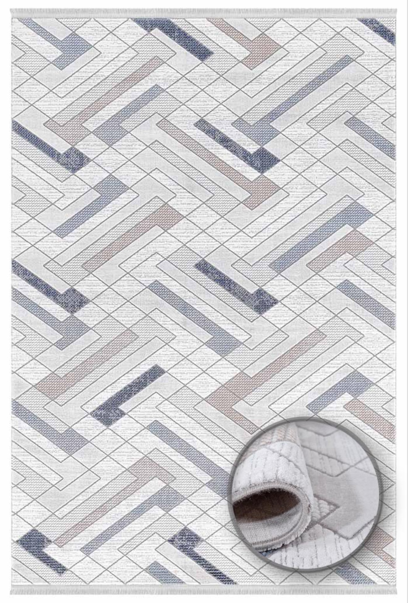 İpek mekik halı Maçka 2155A