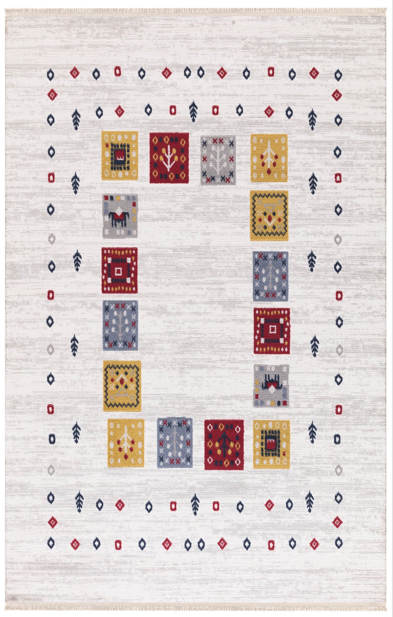 İpek mekik halı Alves 1052A