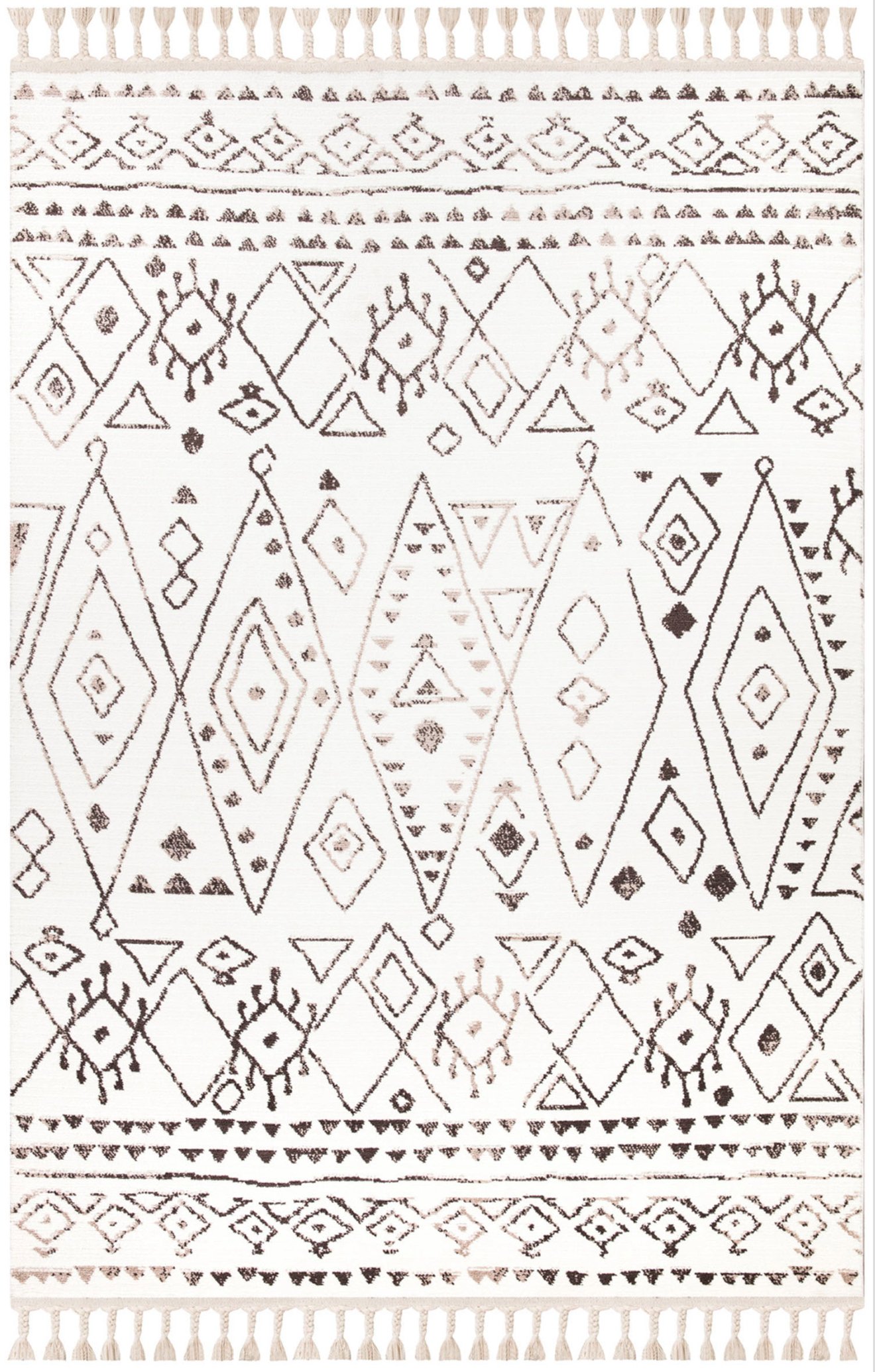 İpek mekik halı Morah 16707