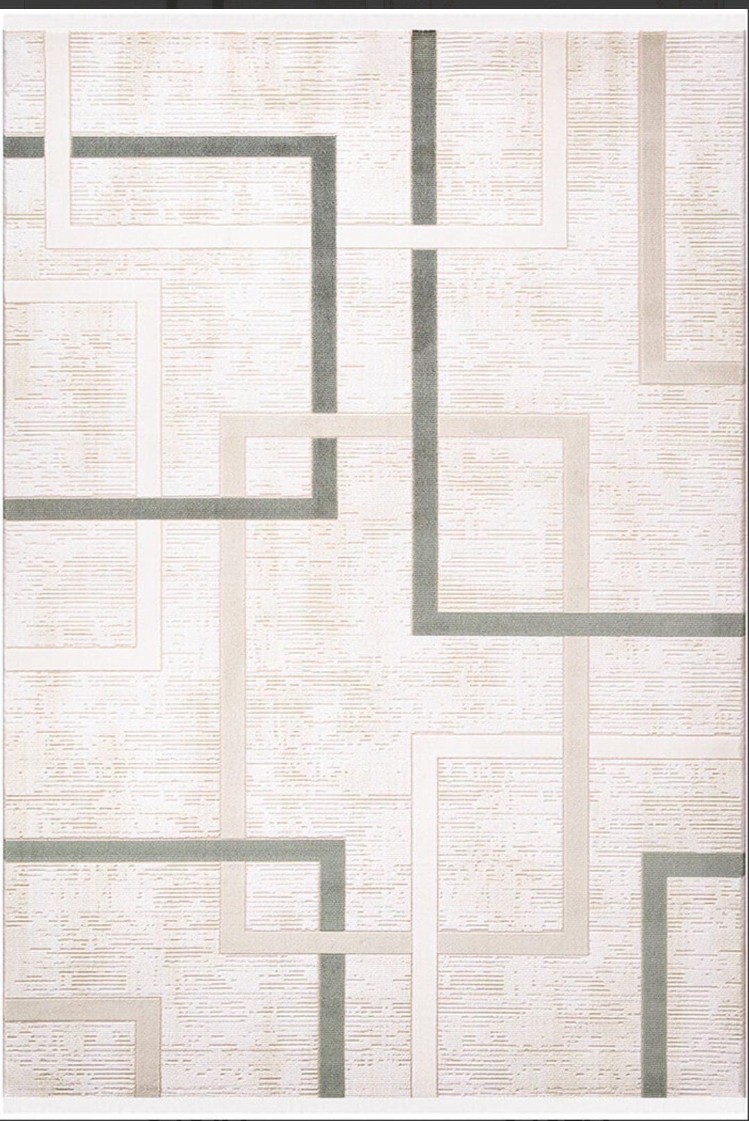 İpek mekik halı sardes serisi 6416A modern makine halısı